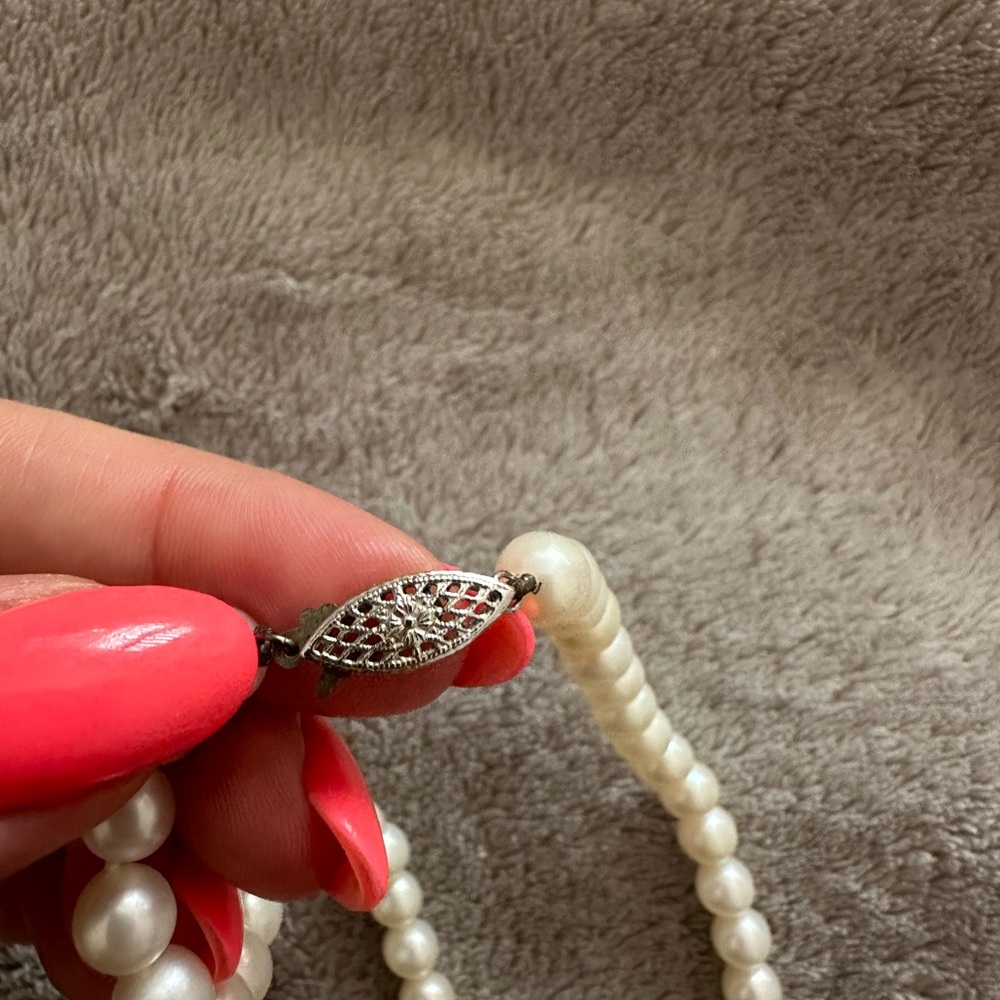 Beautiful natural pearl necklace new - Picture 8 of 8